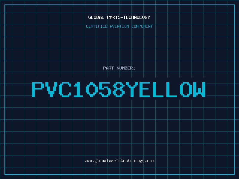 Aviation Part PVC1058YELLOW