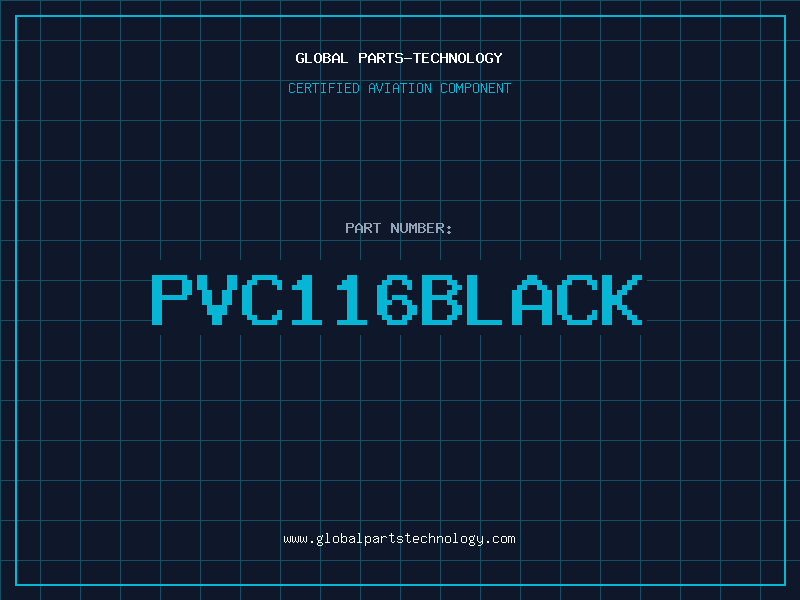 Aviation Part PVC116BLACK
