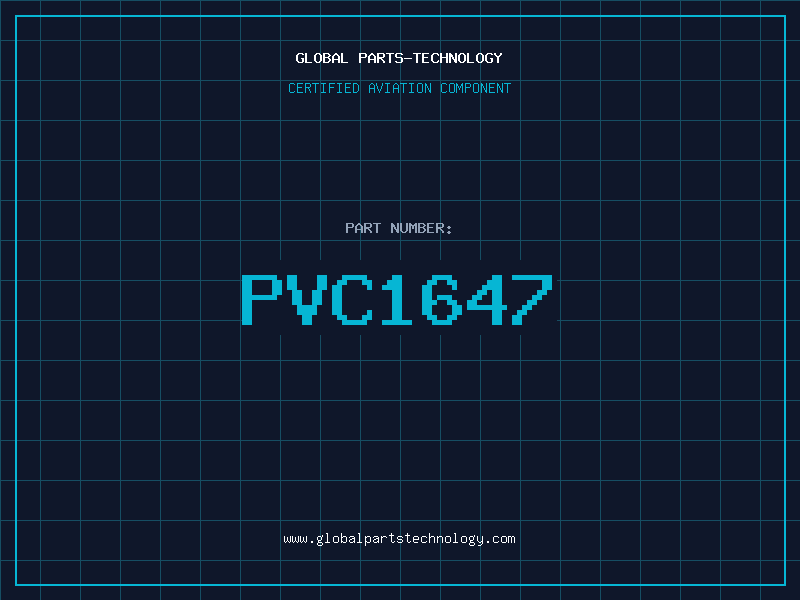 Aviation Part PVC1647