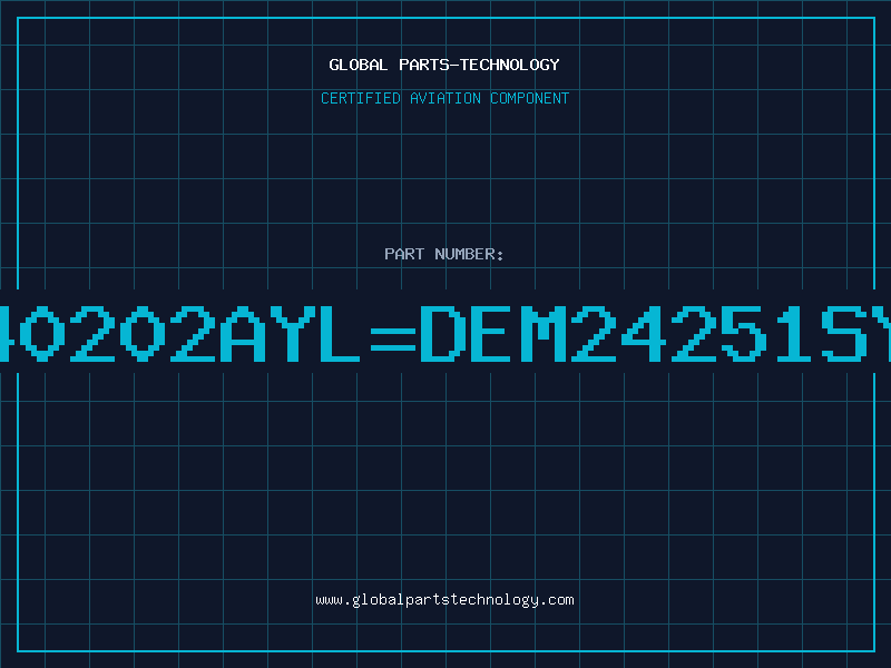Aviation Part PVC240202AYL=DEM24251SYH-PY