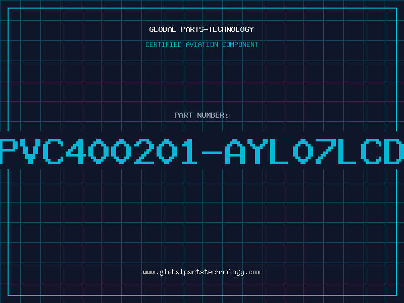 Aviation Part PVC400201-AYL07LCD