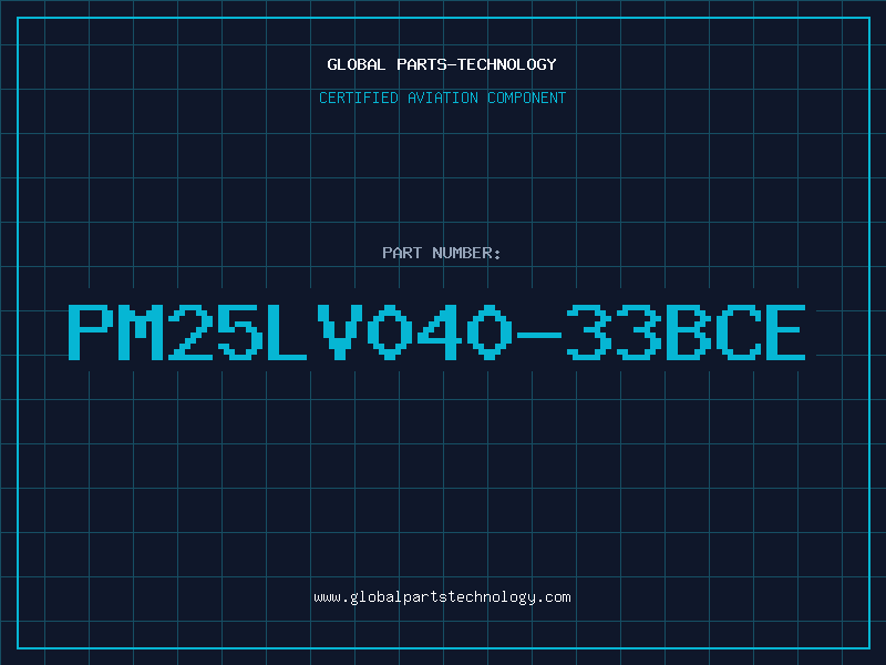 Aviation Part Pm25LV040-33BCE