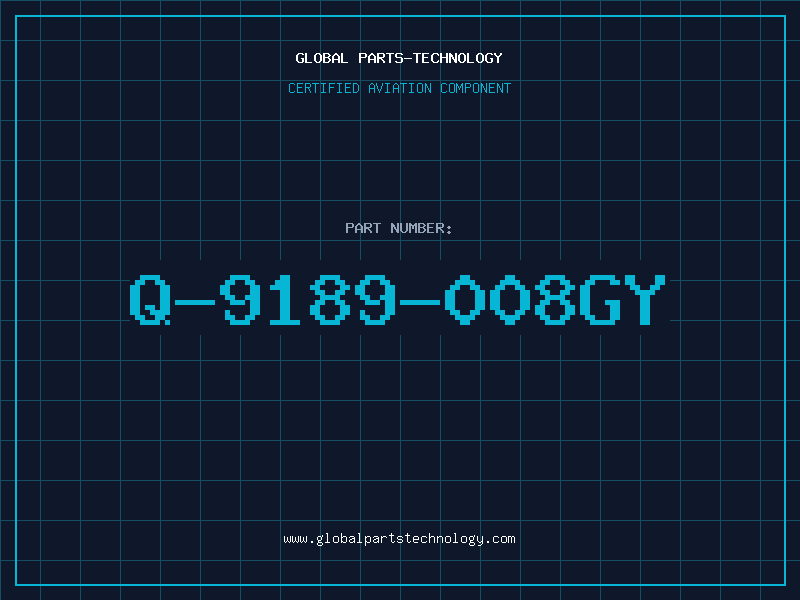 Aviation Part Q-9189-008GY