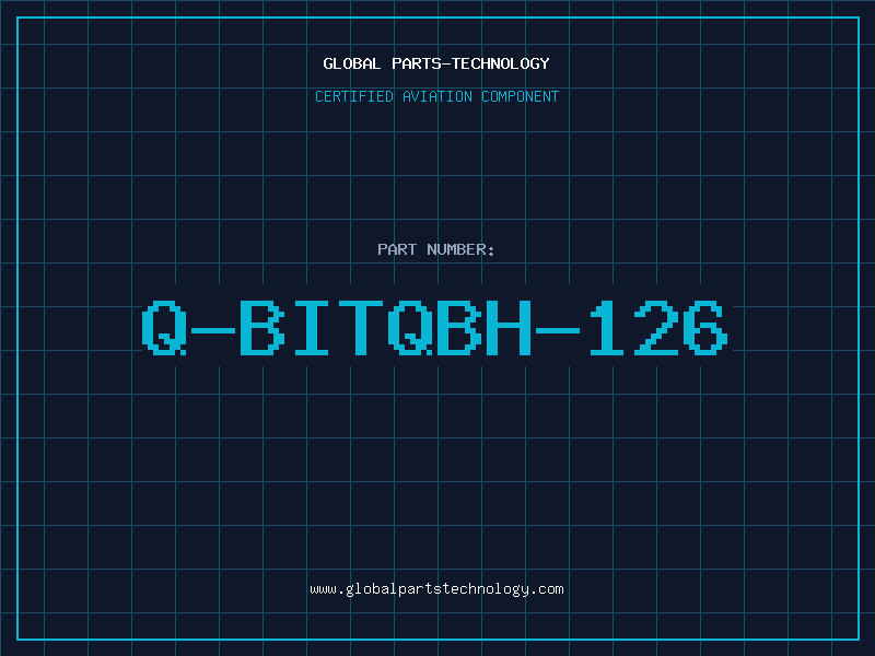 Aviation Part Q-BITQBH-126