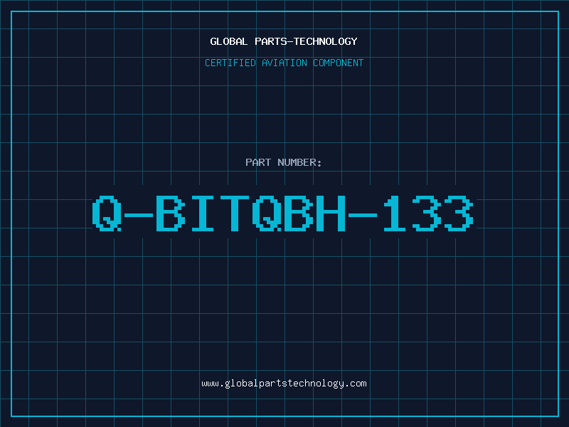 Aviation Part Q-BITQBH-133
