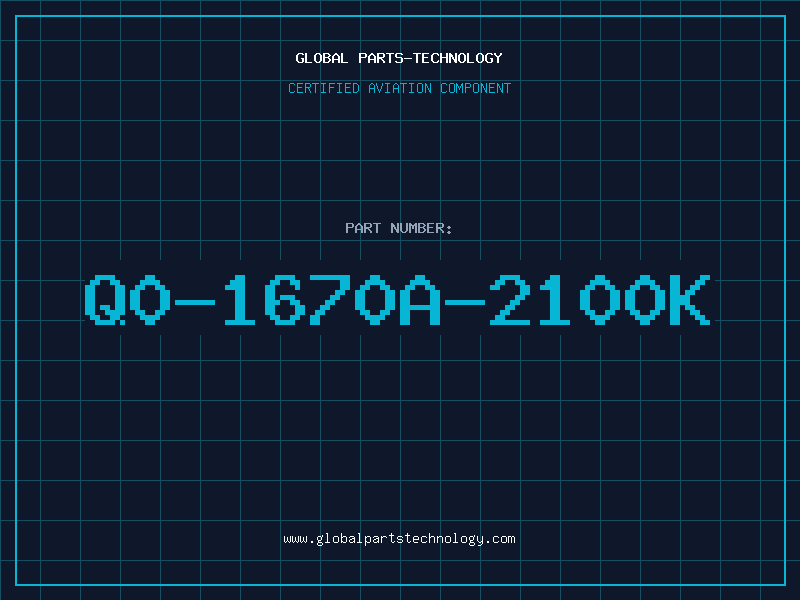 Aviation Part Q0-1670A-2100K