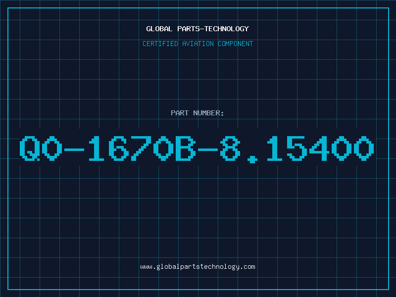 Aviation Part Q0-1670B-8.15400