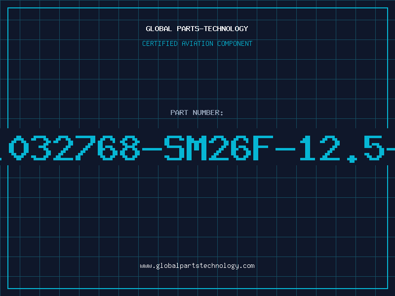 Aviation Part Q0.032768-SM26F-12.5-20