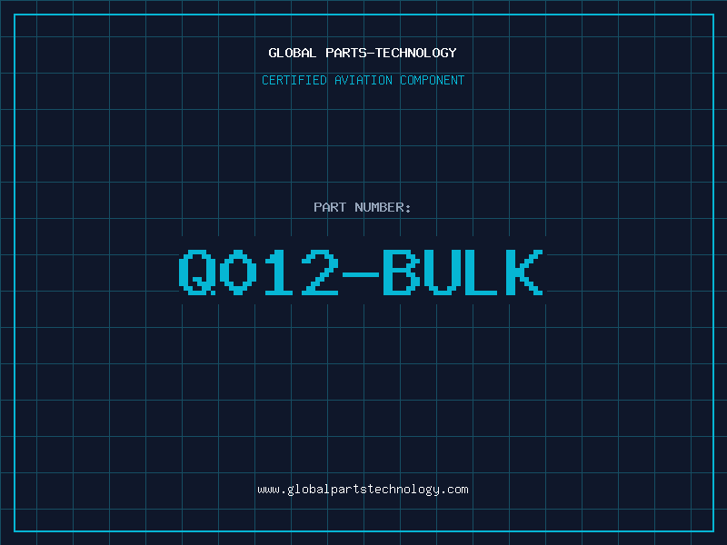 Aviation Part Q012-BULK