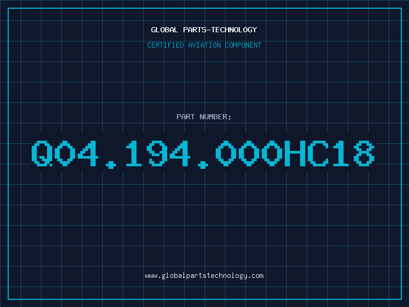 Aviation Part Q04.194.000HC18