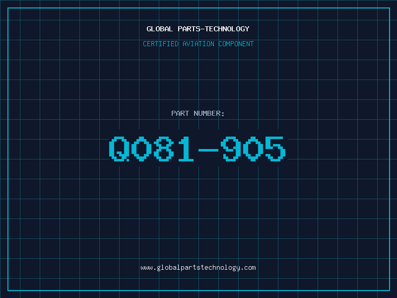 Aviation Part Q081-905