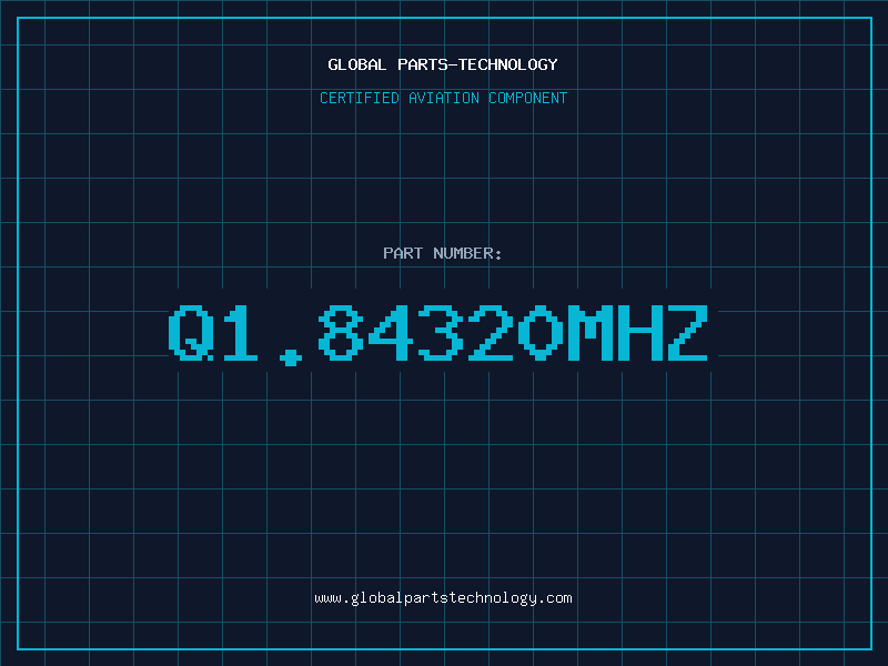 Aviation Part Q1.84320MHZ