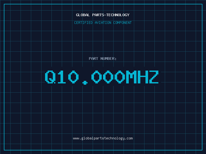 Aviation Part Q10.000MHZ