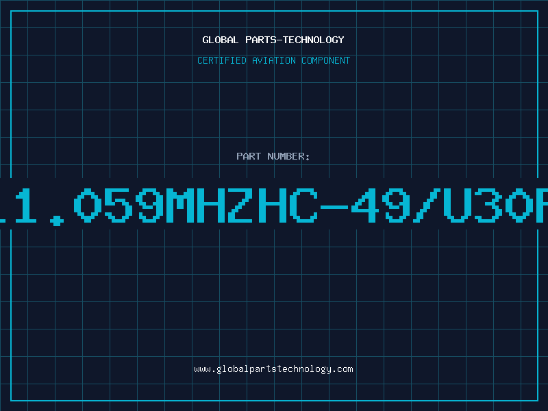 Aviation Part Q11.059MHzHC-49/U30pF