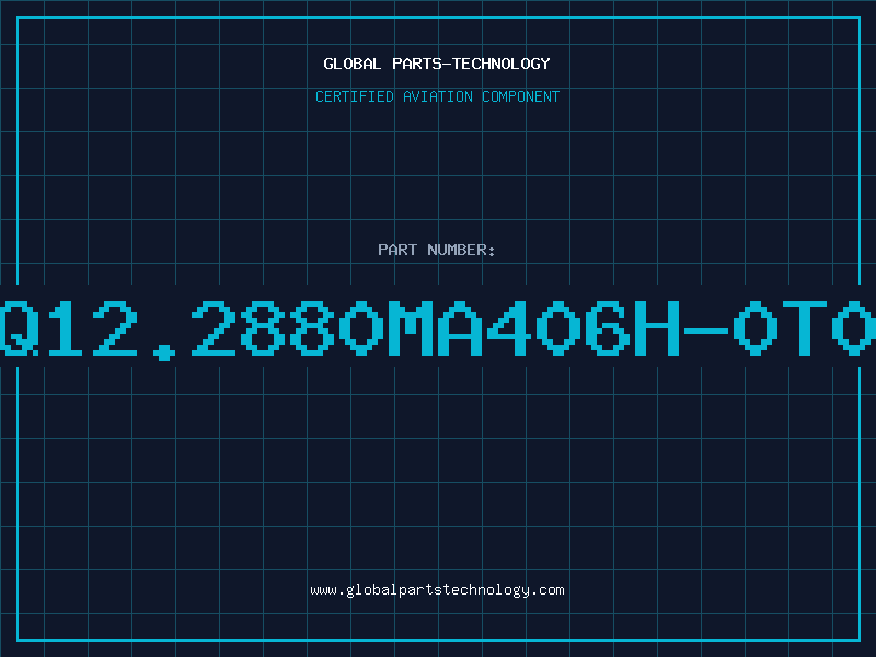 Aviation Part Q12.2880MA406H-0T0