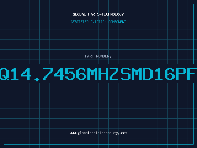Aviation Part Q14.7456MHzSMD16pF