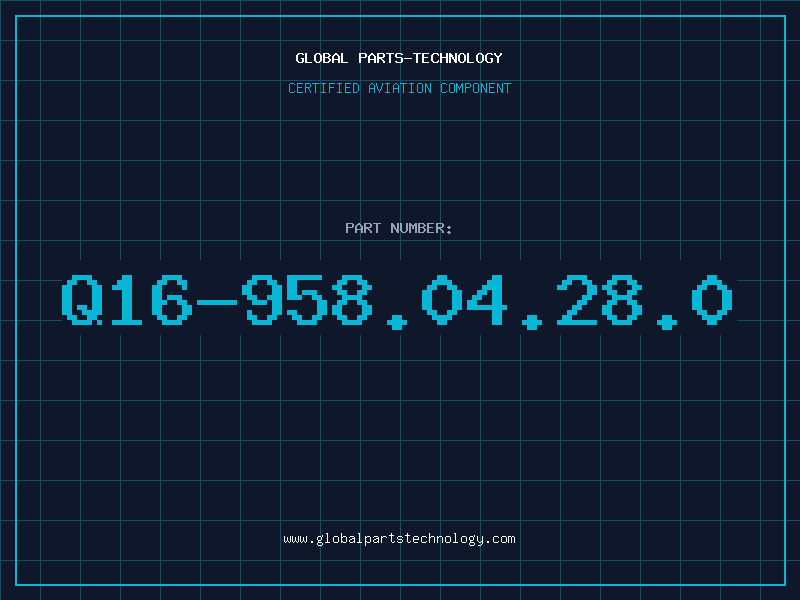Aviation Part Q16-958.04.28.0
