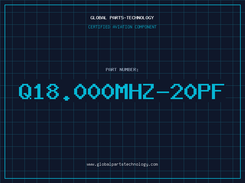 Aviation Part Q18.000MHz-20pF