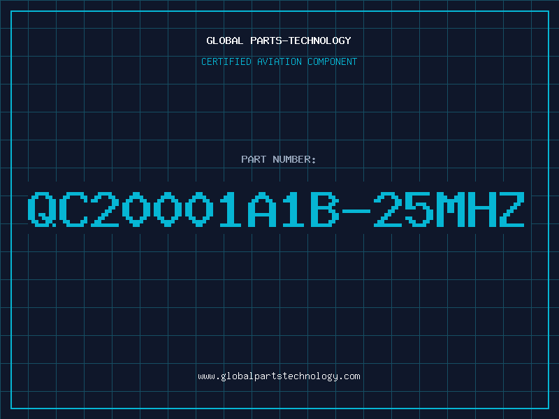Aviation Part QC20001A1B-25MhZ
