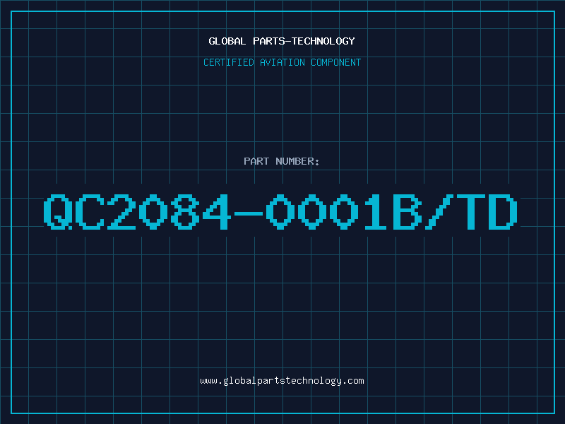 Aviation Part QC2084-0001B/TD