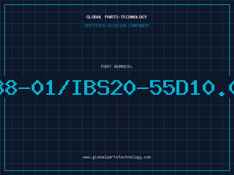 Aviation Part QC3188-01/IBS20-55D10.08MhZ