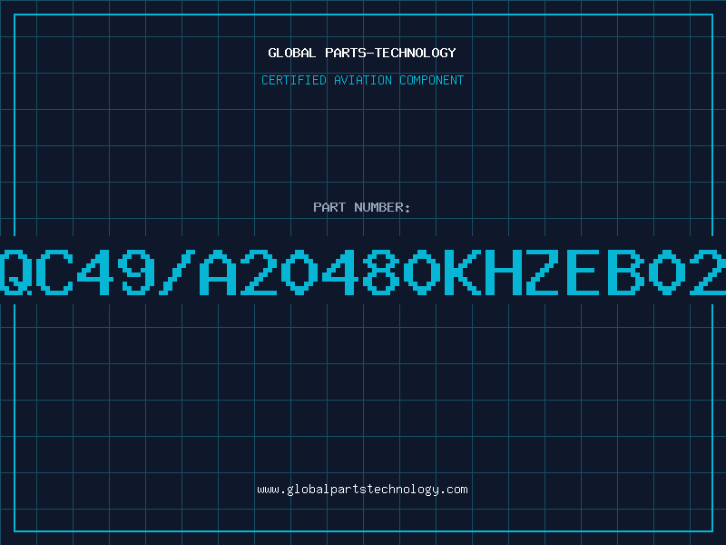 Aviation Part QC49/A20480KHZEB02
