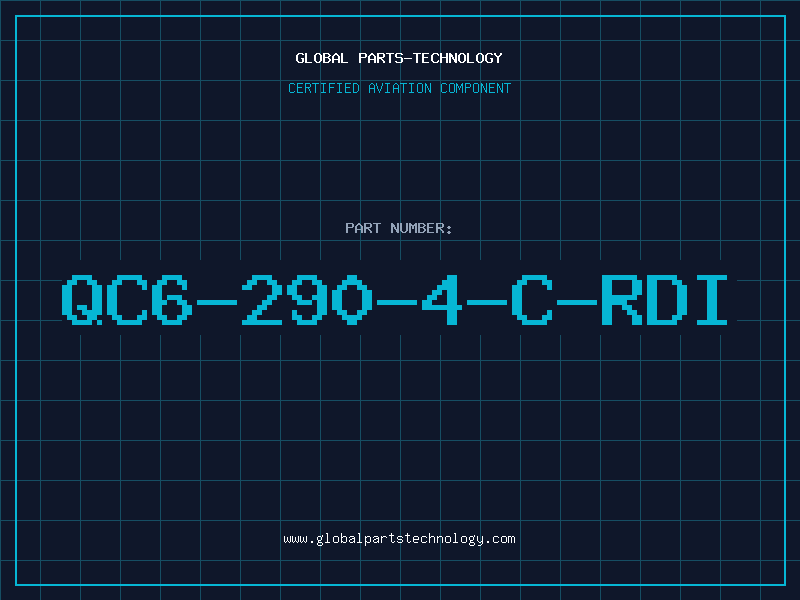 Aviation Part QC6-290-4-C-RDI