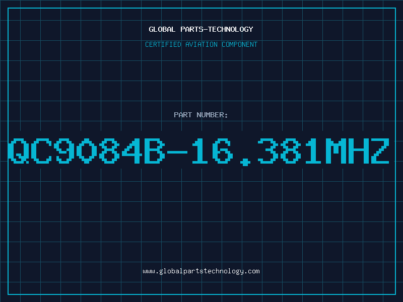 Aviation Part QC9084B-16.381MHZ
