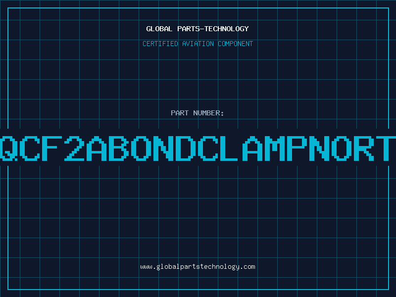 Aviation Part QCF2ABONDCLAMPNORT