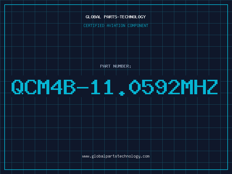 Aviation Part QCM4B-11.0592MHZ