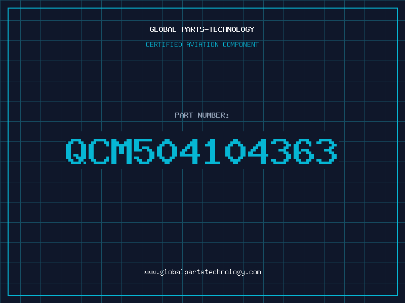 Aviation Part QCM504104363