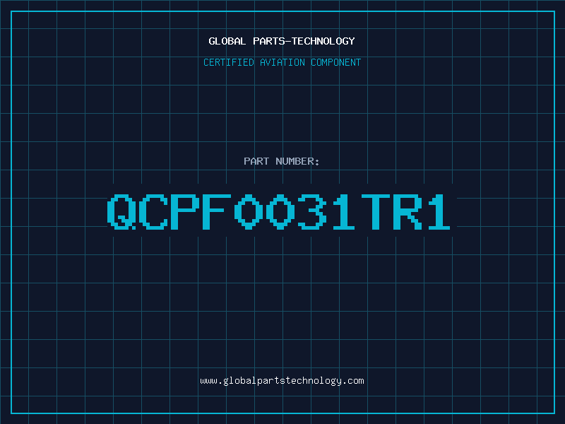Aviation Part QCPF0031TR1