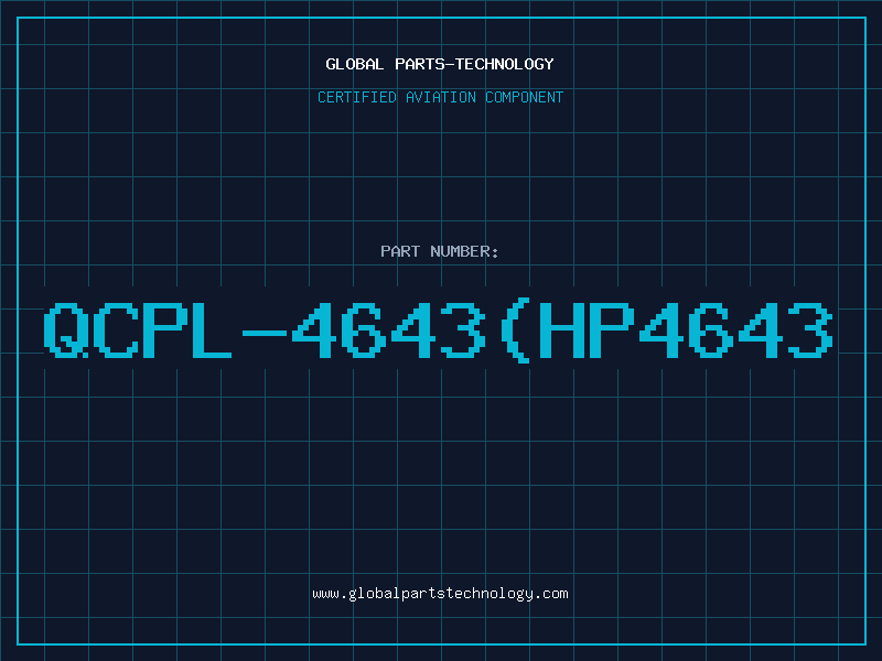 Aviation Part QCPL-4643(HP4643