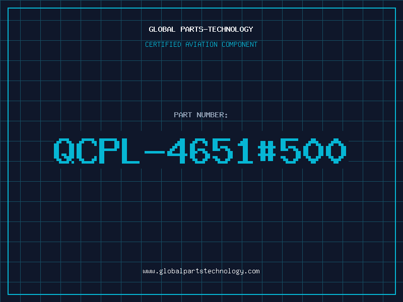 Aviation Part QCPL-4651#500