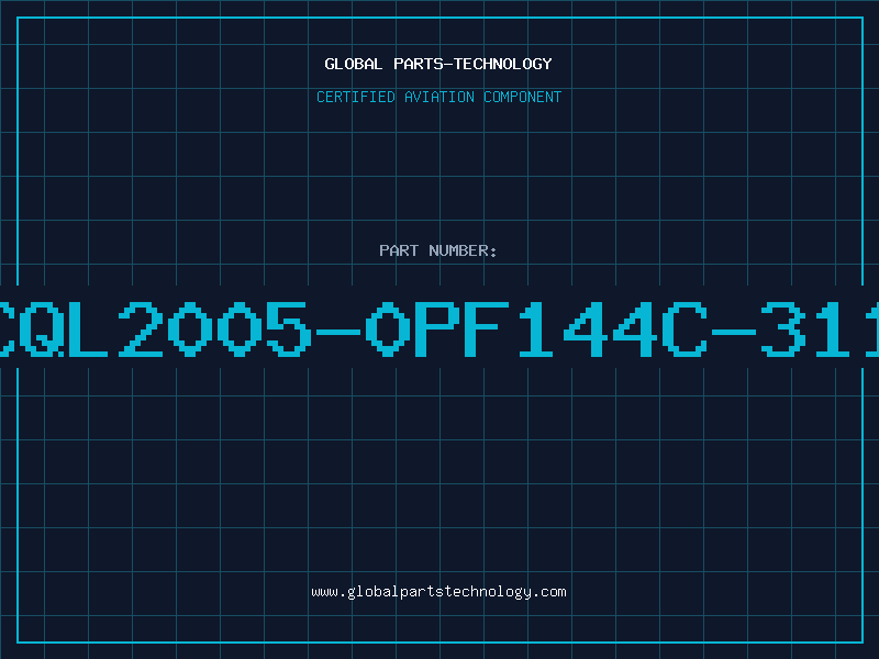 Aviation Part QCQL2005-0PF144C-3112