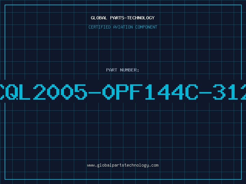 Aviation Part QCQL2005-0PF144C-3121
