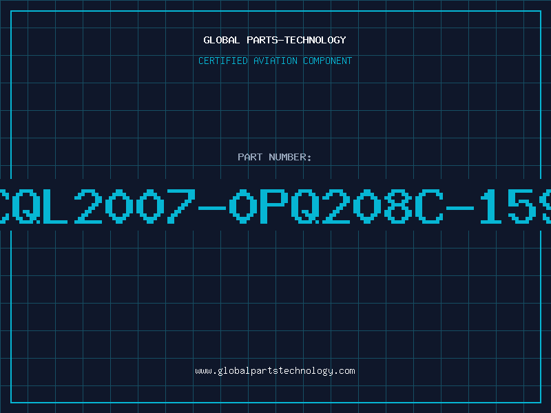 Aviation Part QCQL2007-0PQ208C-1590