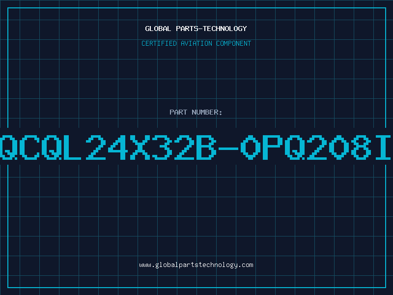 Aviation Part QCQL24X32B-0PQ208I