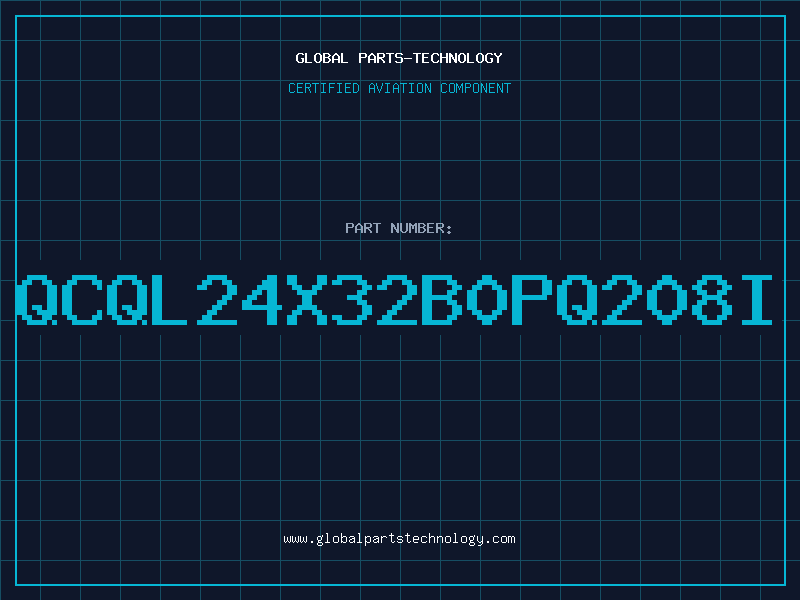 Aviation Part QCQL24X32B0PQ208I