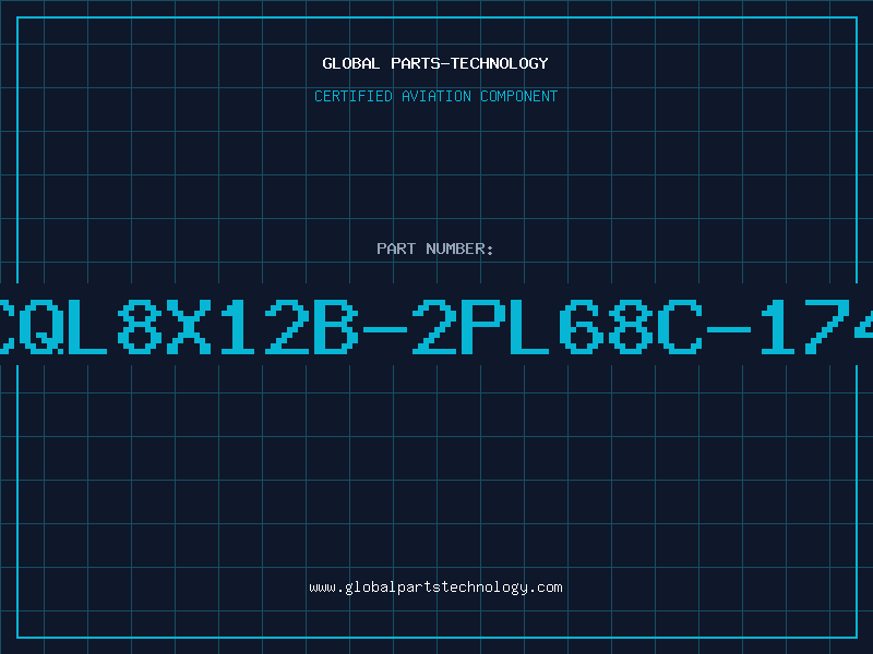 Aviation Part QCQL8X12B-2PL68C-1747