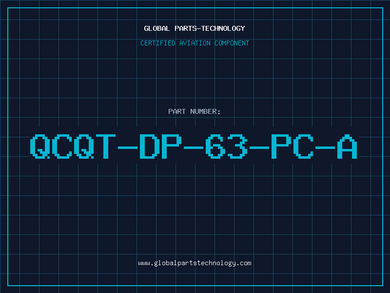 Aviation Part QCQT-DP-63-PC-A
