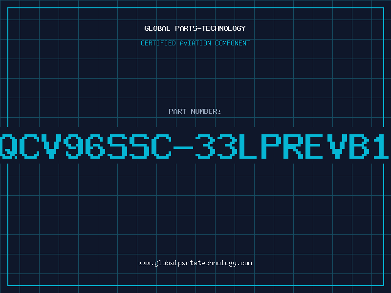 Aviation Part QCV96SSC-33LPREVB1