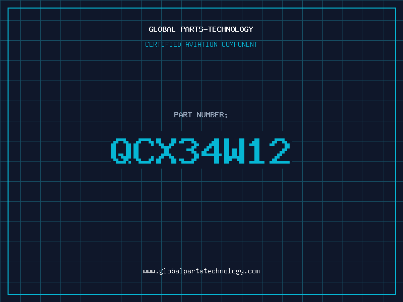 Aviation Part QCX34W12