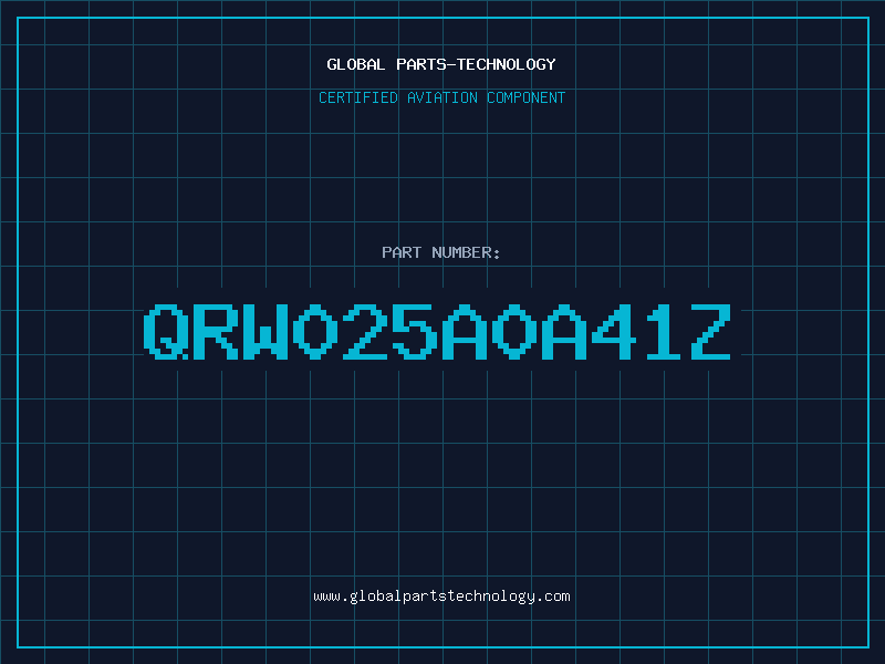 Aviation Part QRW025A0A41Z