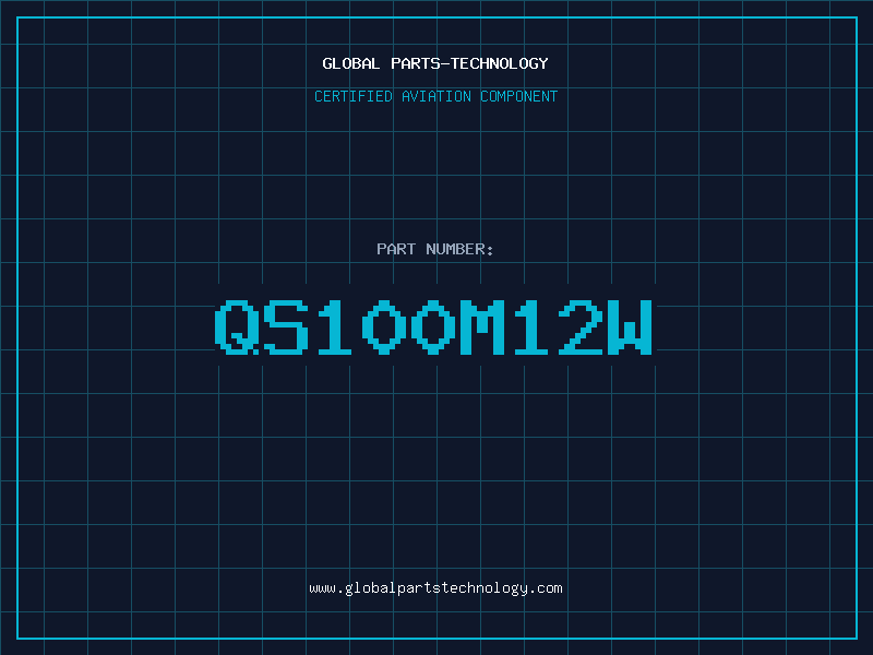 Aviation Part QS100M12W