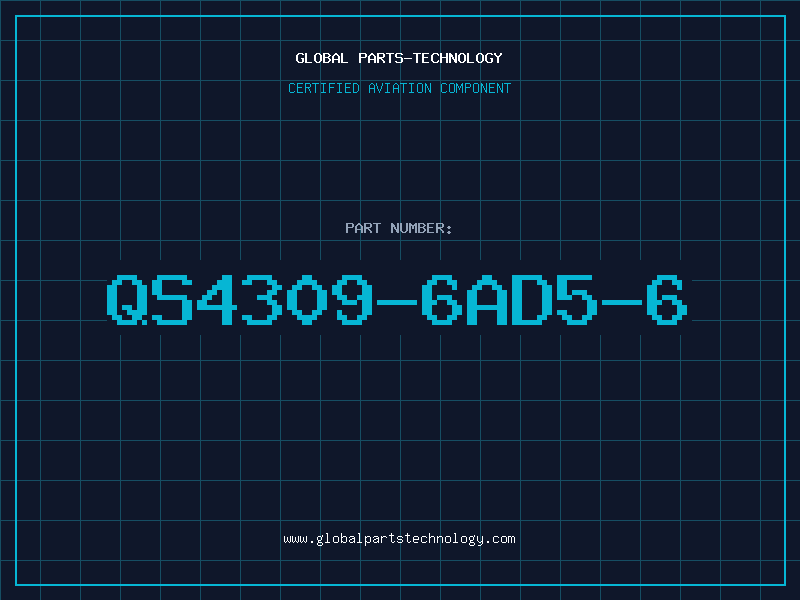 Aviation Part QS4309-6AD5-6