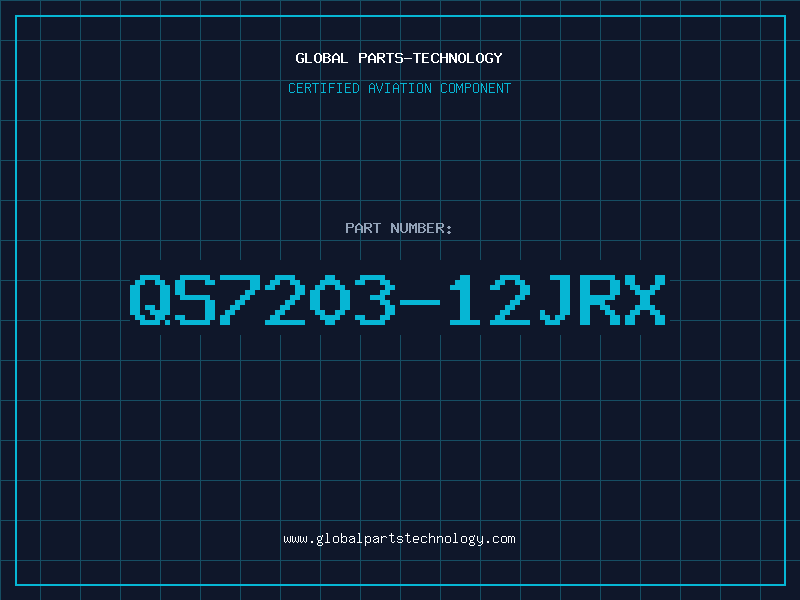 Aviation Part QS7203-12JRX