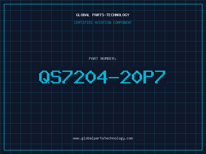 Aviation Part QS7204-20P7