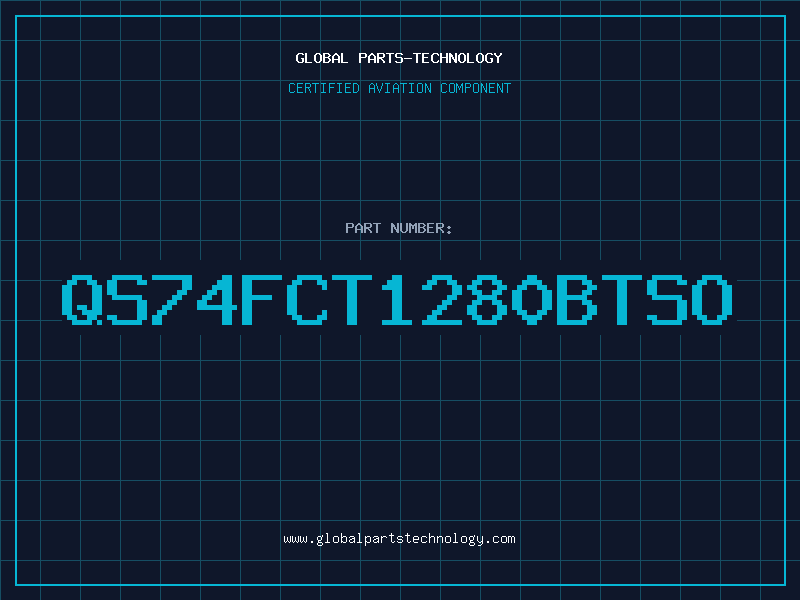 Aviation Part QS74FCT1280BTSO
