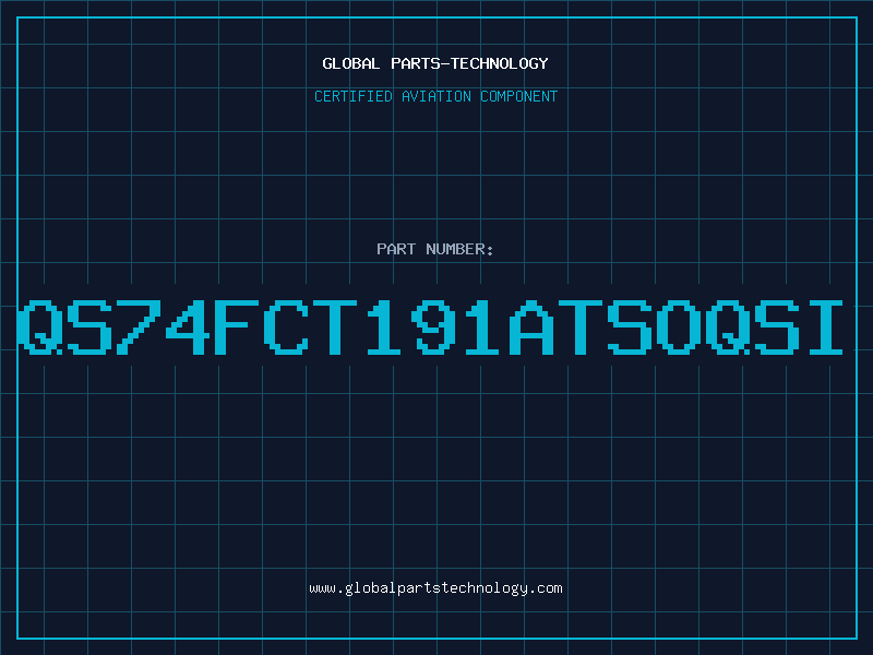 Aviation Part QS74FCT191ATSOQSI